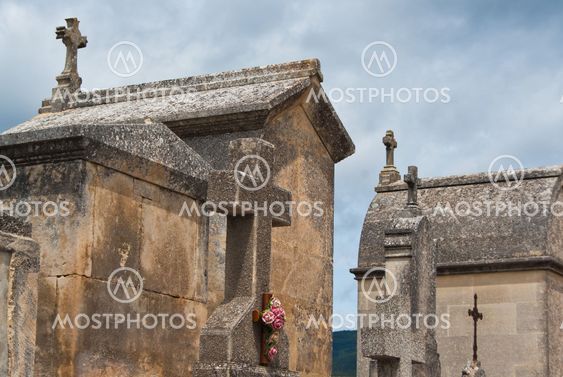 Cemetery in France