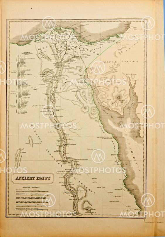 Ancient map of the world . Published by George Philip and son at London 1857 and are not subject to copyright.