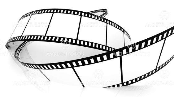 Tom film remsor drunknar i vitt