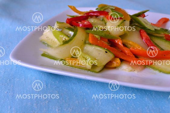 English Cucumber Salad