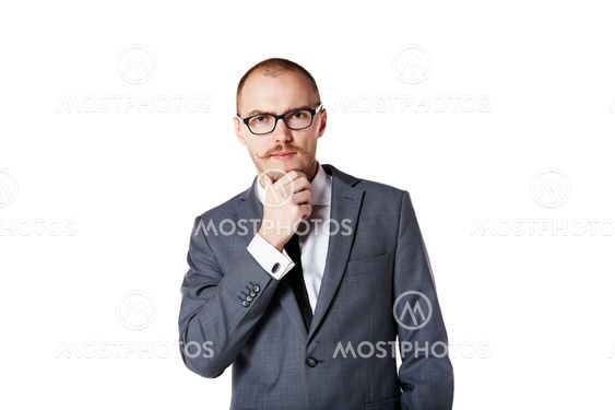 Thoughtful man