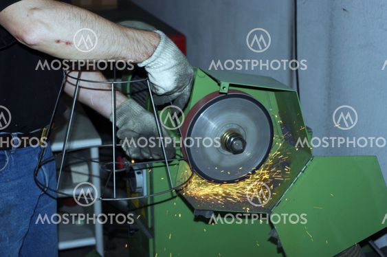 work iron on the background