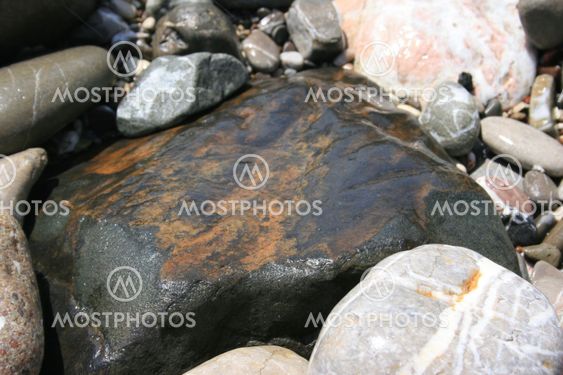 Rocks and pebbles