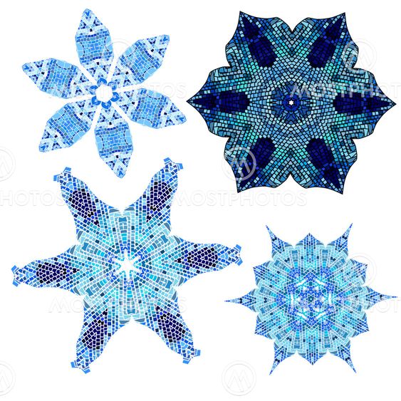 Lace floral colorful ethnic ornament