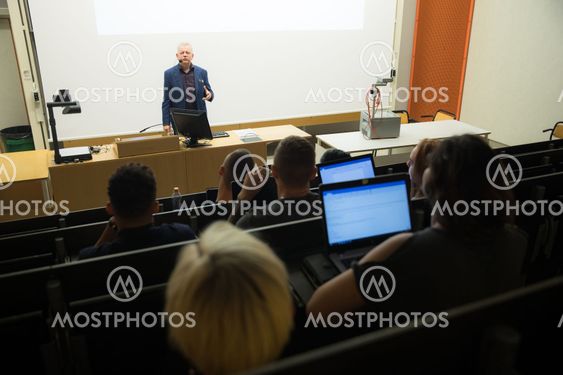 Föreläsning på universitet