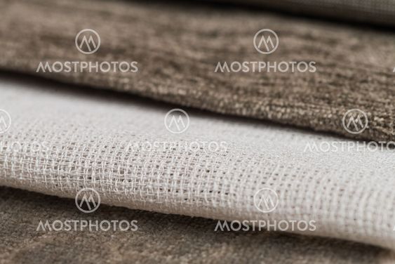 Multi color fabric texture samples