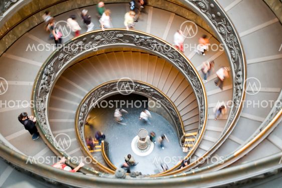 spiral stairs in vatican