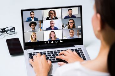 Work From  Home Online Video Conference