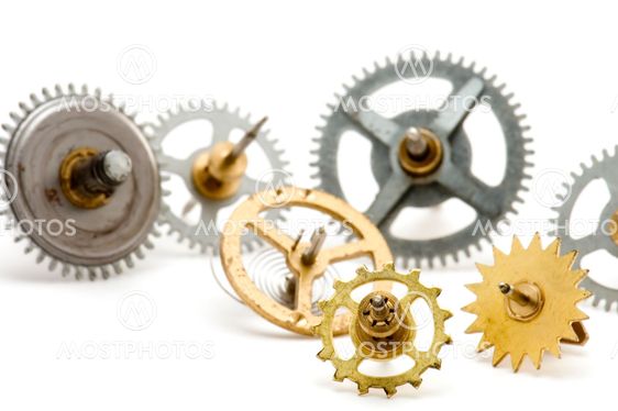 Metal clockwork