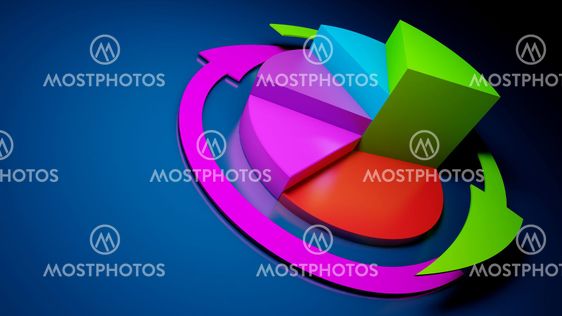business graphics and Forex indicators