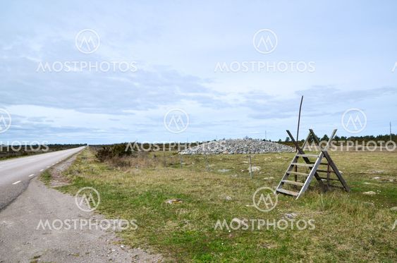 Fornlämning på Stora Alvaret, Öland