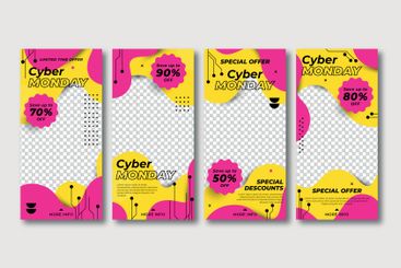 Cyber monday instagram stories