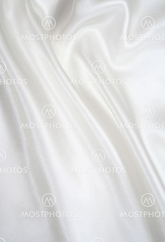 Smooth elegant white silk as wedding background