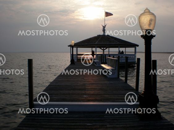 The Gazebo at Sunset