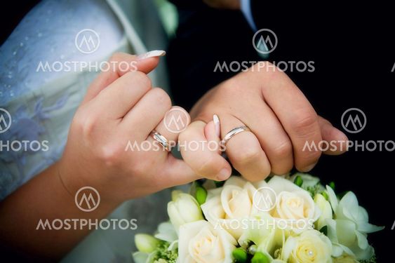 Hands with rings