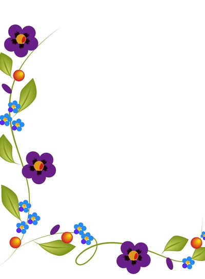 Flowers and background