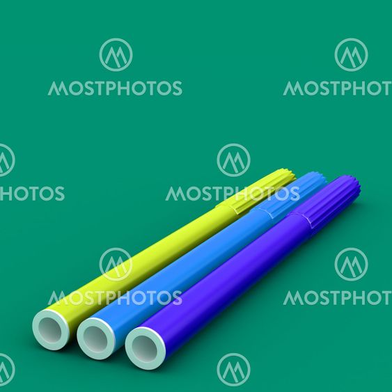 Bright markers