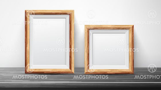 Realistic Black Frame Set Vector. Good For Posters,...