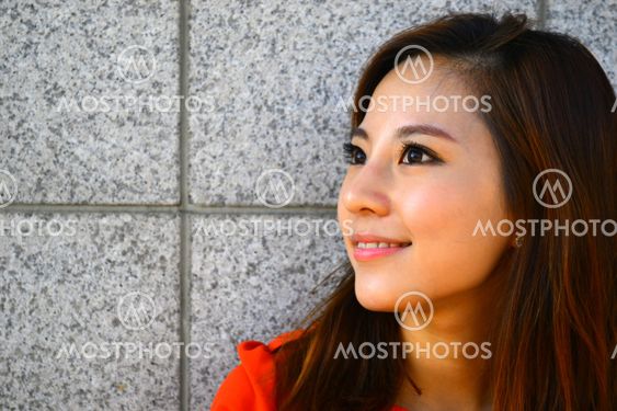 Asian Young Business Woman's Portrait