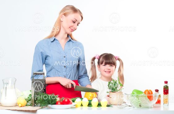 family make meal