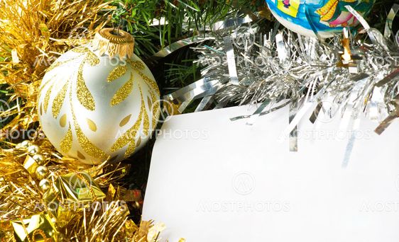 letter for Santa Claus on the tree