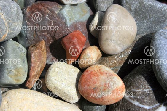 Rocks and pebbles
