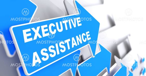 Executive Assistance on Blue Arrow.