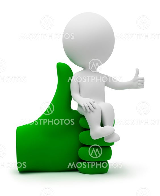 3d small people - cool armchair