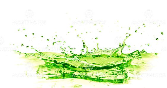 lime drink splash