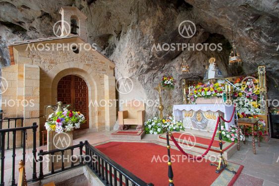 Virgin of Covadonga, Asturias, Spain