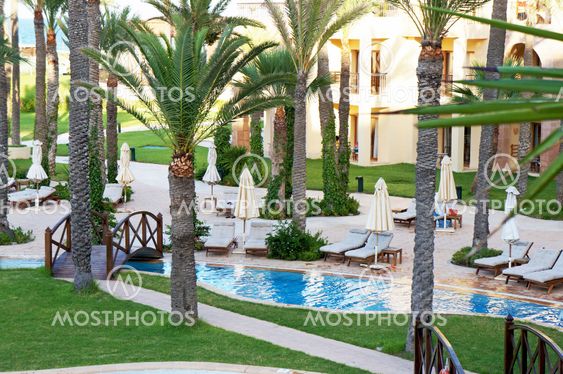 Resort swimming pool