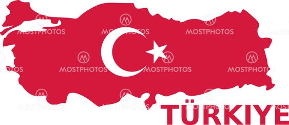 Turkey Map With Flag With T By Miceking Mostphotos