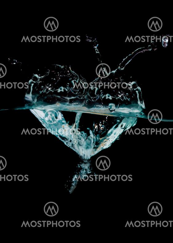 water heart