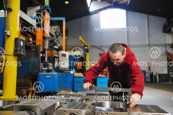 industry workers people in factory