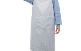 happy female chef showing gourmet sign