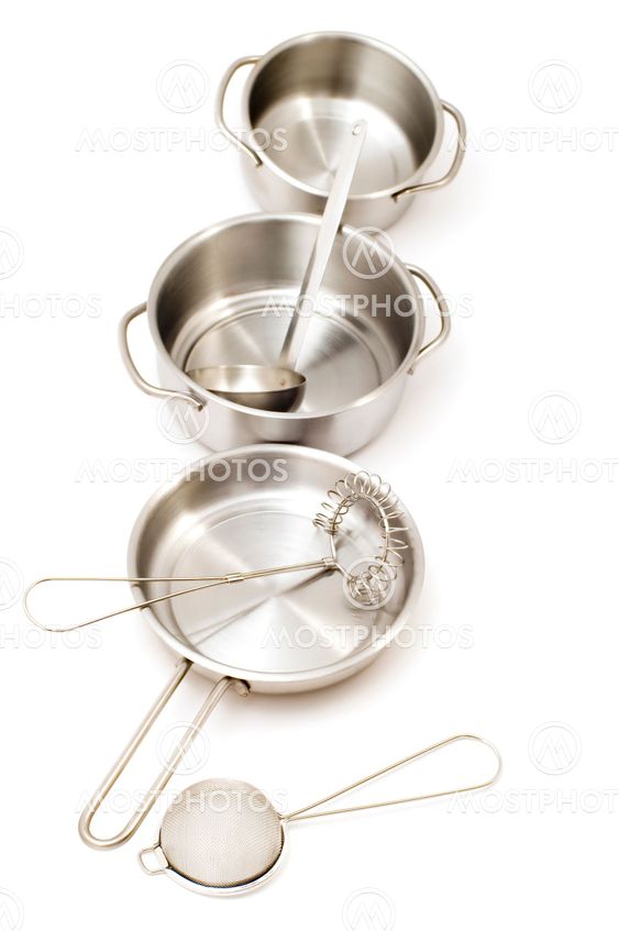 Metallin keittiö ruokailuväline