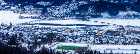 City of Lillehammer in Norway