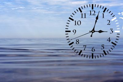 Daylight Saving Time. DST. Wall Clock going to winter...