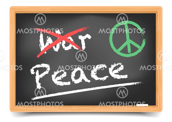 Blackboard War or Peace