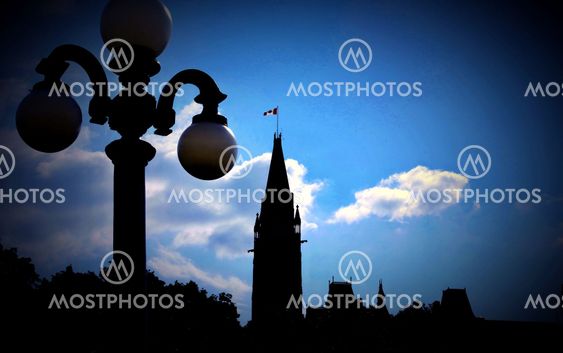 Peace Tower Silhouette globes
