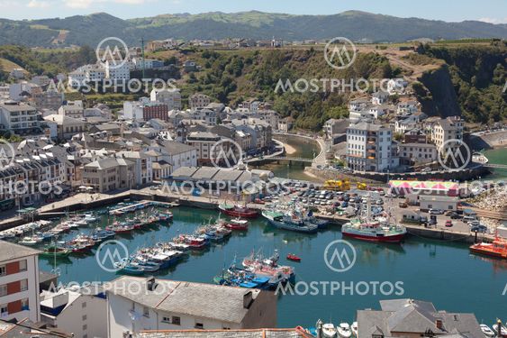 Port of Luarca, Asturias, Spain