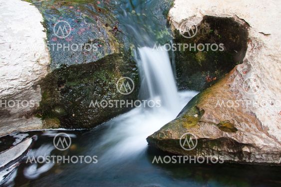 Water jump in Ojo Guareña