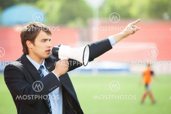 Business Announcement Through Loudspeaker 2