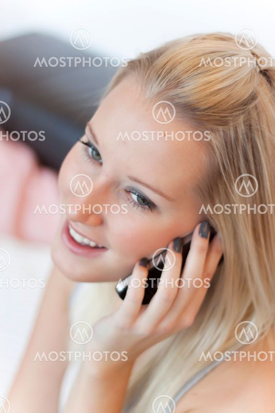 Girl speaking on phone