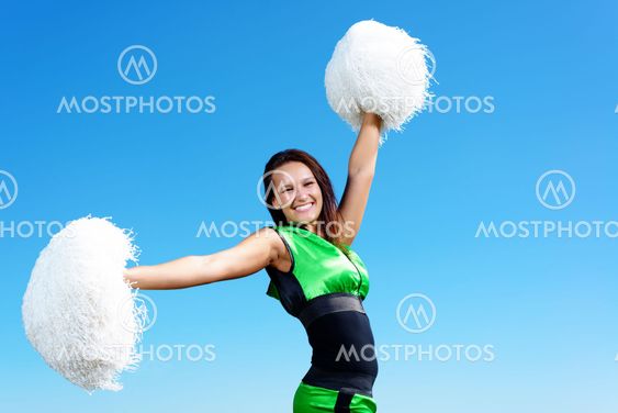cheerleader girl