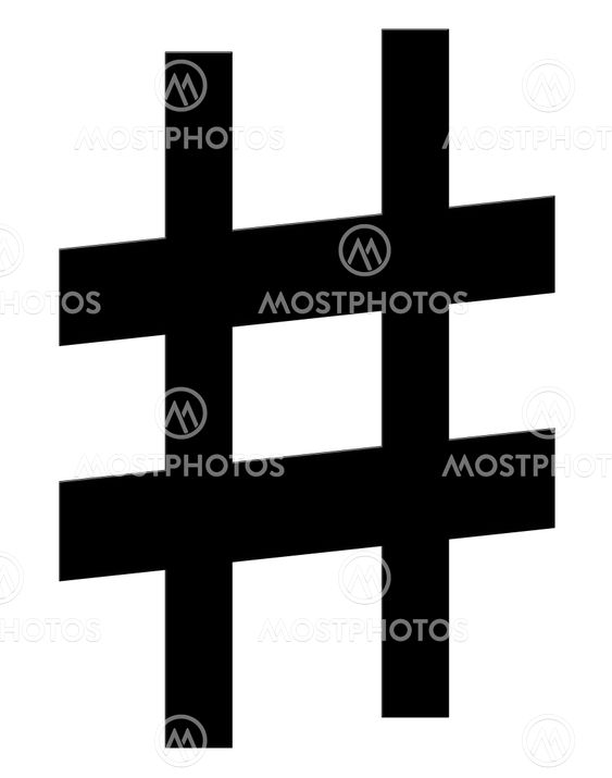 Diez, a music symbol on a white background
