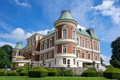 Hackeberga castle in Skane