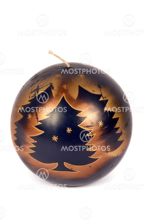 round candle