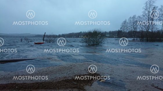 Boat on a lake