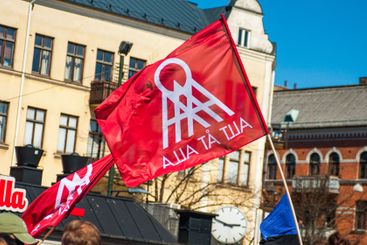 Första maj med Vänsterpartiet i Malmö